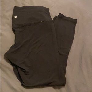 Black Lululemon Align Pant 25”
